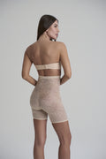 ByeBra Vidutinės kompresijos formuojantys šortukai LACY SHAPING SHORT BEIGE LACE