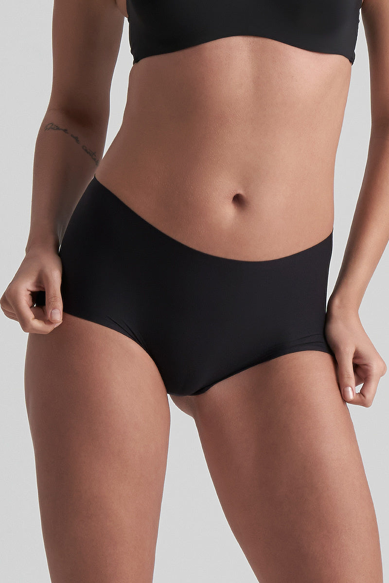 ByeBra Boxer kirpimo kelnaitės UNI STRETCH BOXER BLACK