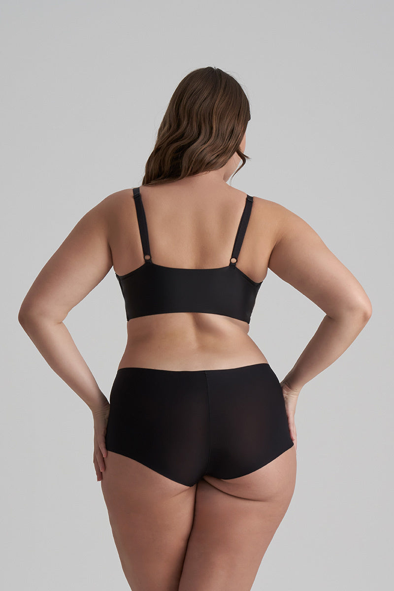 ByeBra Boxer kirpimo kelnaitės UNI STRETCH BOXER BLACK