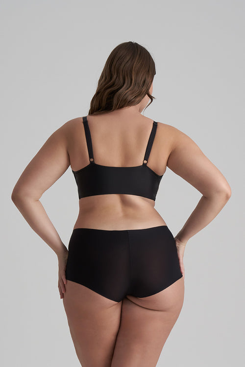 ByeBra Boxer kirpimo kelnaitės UNI STRETCH BOXER BLACK