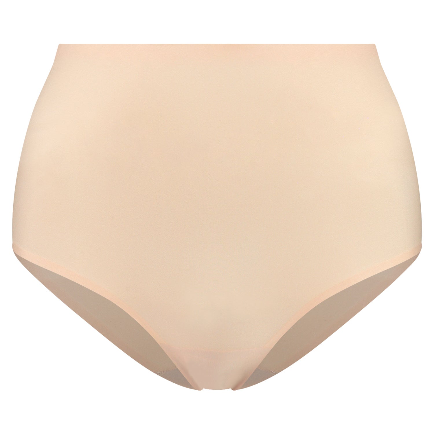 ByeBra Klasikinės kelnaitės aukštu juosmeniu UNI STRETCH HIGH BRIEF BEIGE