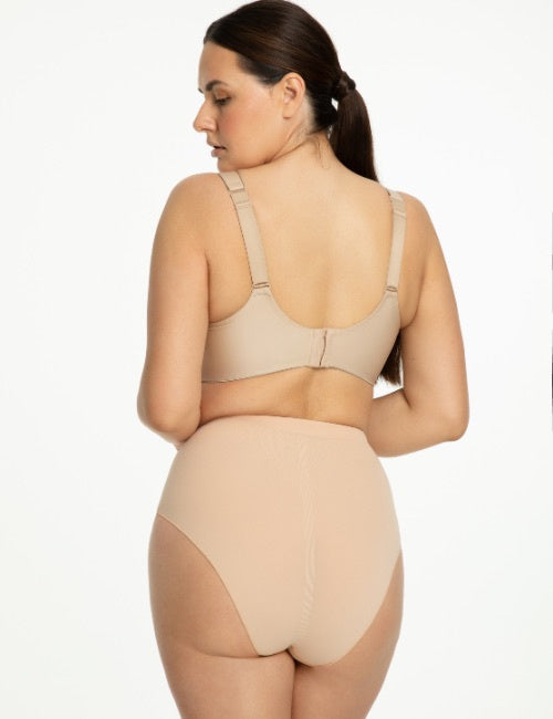 Julimex Formuojančios kasdieninės besiūlės klasikinės kelnaitės SEAMLESS MAXI 471 NUDE