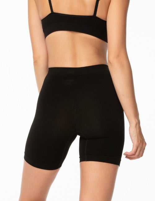 Julimex Bambukiniai šortukai BAMBOO BERMUDA SHORTS BLACK