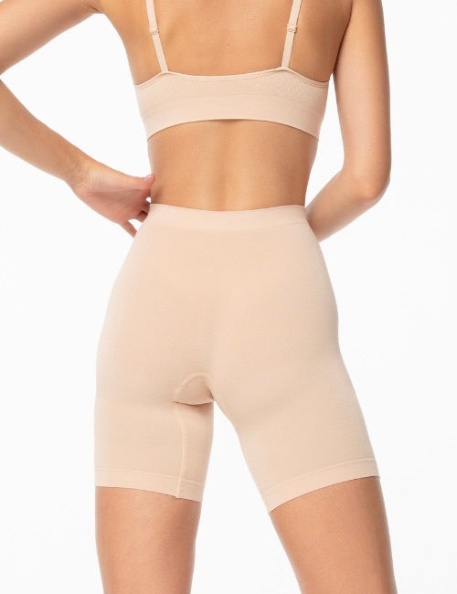 Julimex Bambukiniai šortukai BAMBOO BERMUDA SHORTS NUDE