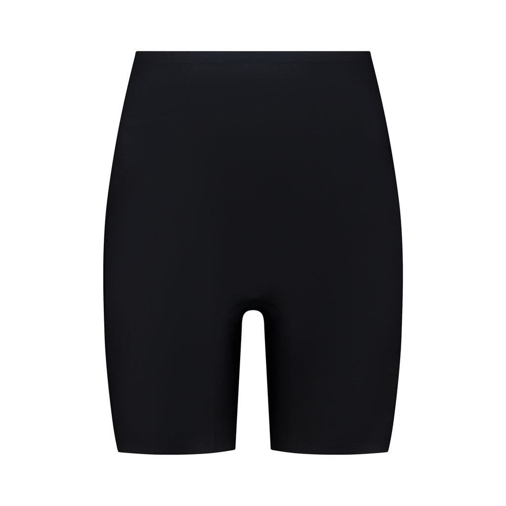 ByeBra Lengvos kompresijos besiūliai šortukai UNI STRETCH MID WAIST SHORT BLACK