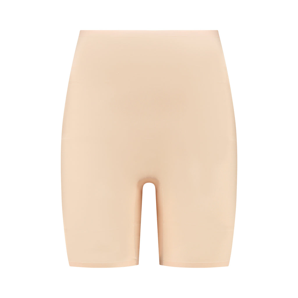ByeBra Lengvos kompresijos besiūliai šortukai UNI STRETCH MID WAIST SHORT BEIGE