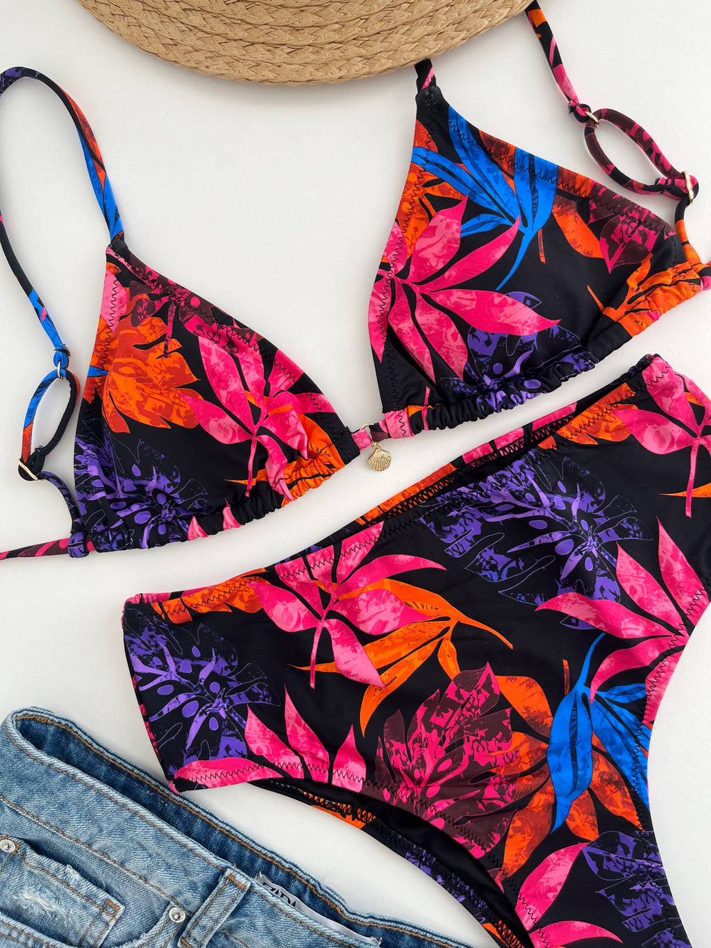 MrMiss Bikini liemenėlė FLORAL MIX