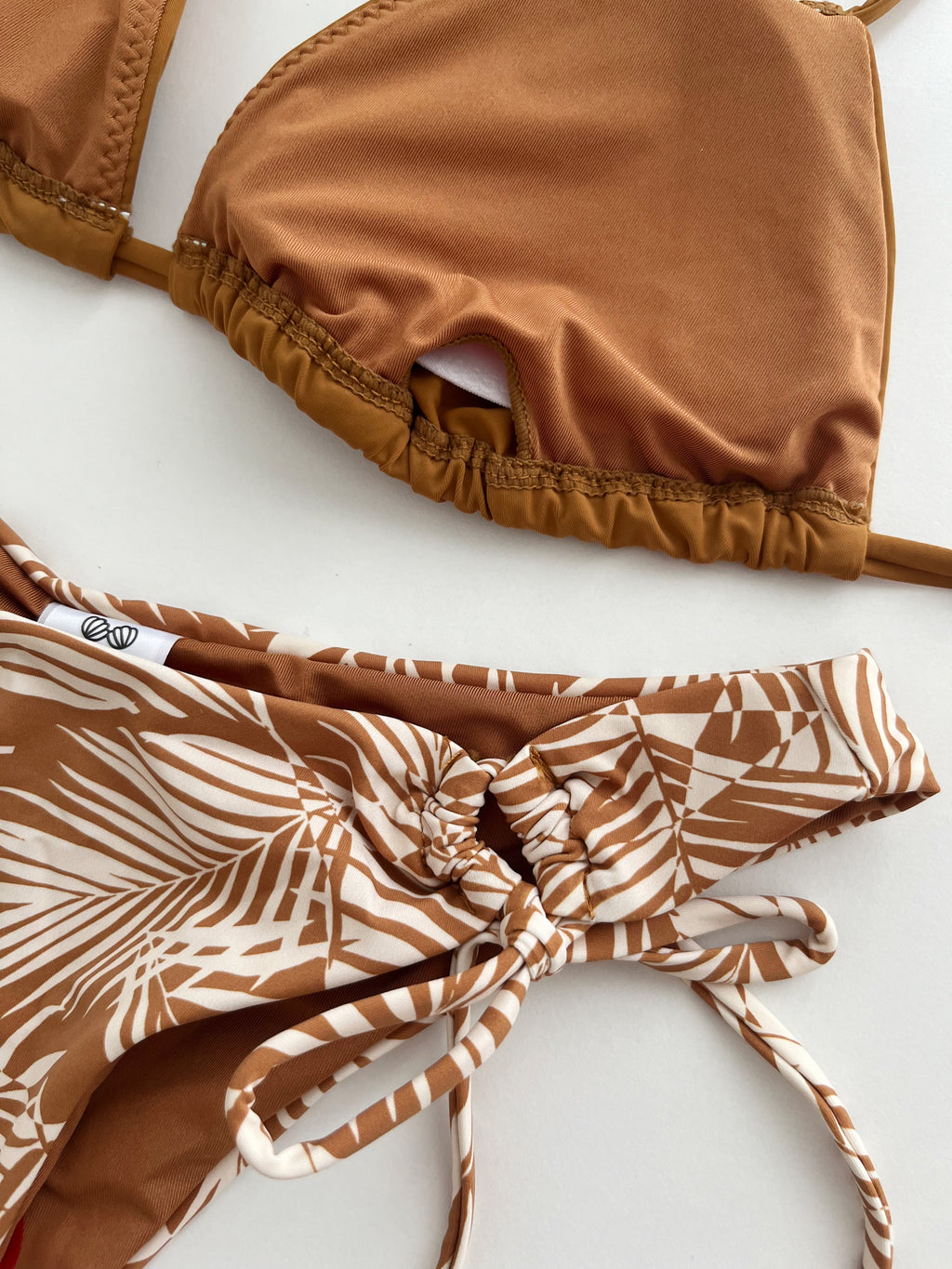 MrMiss Bikini kelnaitės BROWN SUGAR