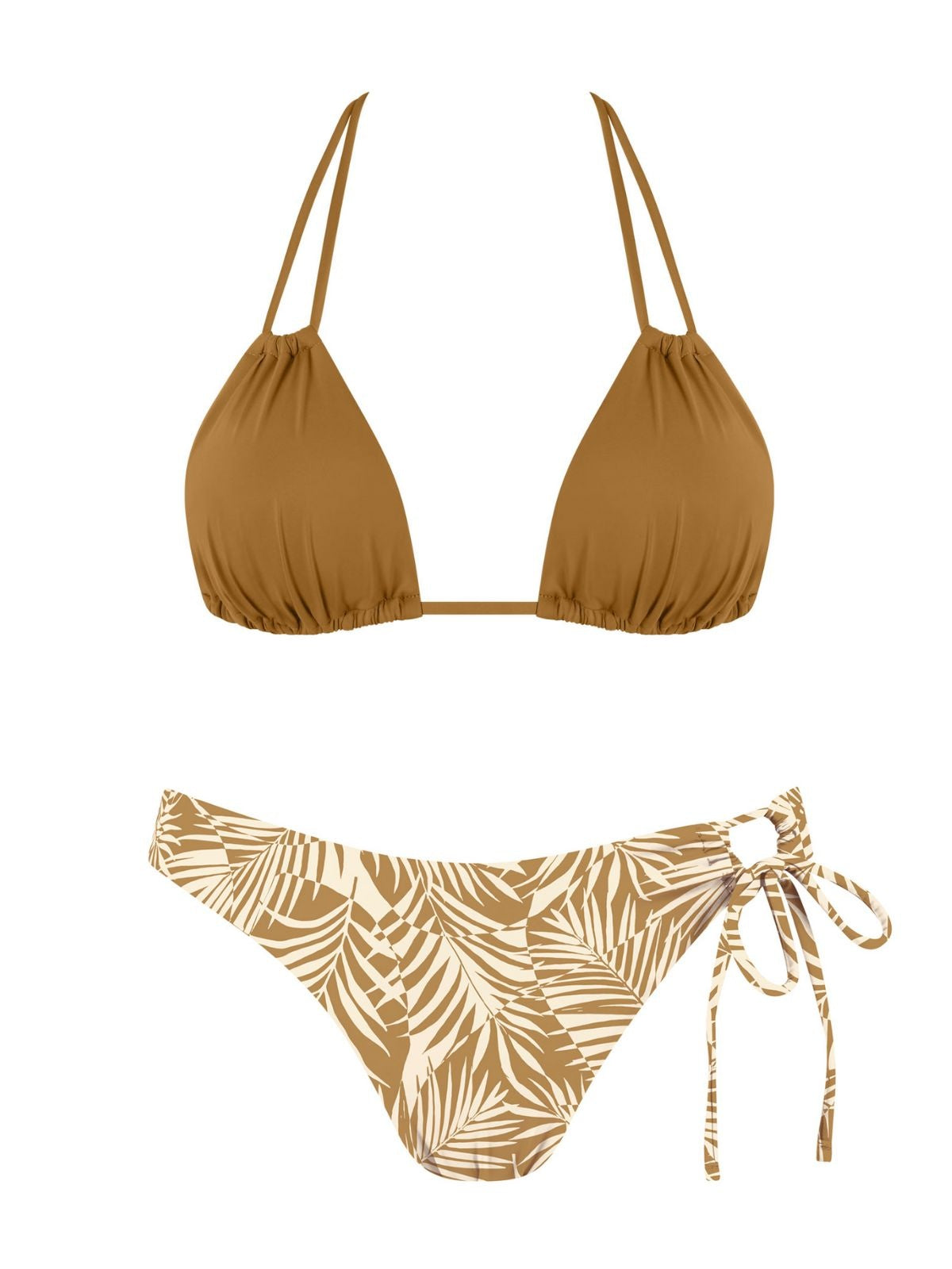 MrMiss Bikini liemenėlė BROWN SUGAR