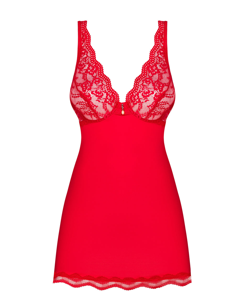 Obsessive Seksualūs naktinukai LUVAE RED BABYDOLL