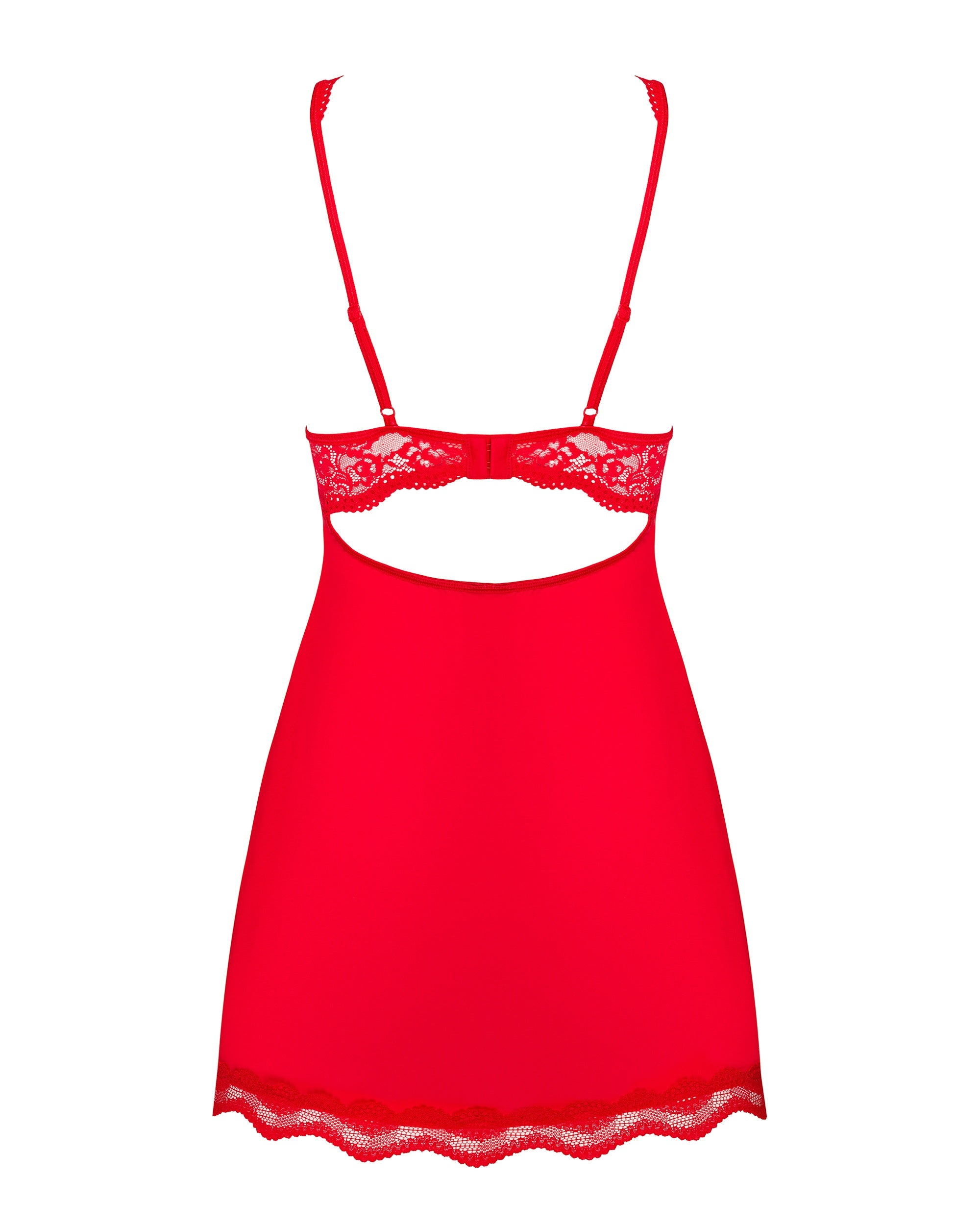 Obsessive Seksualūs naktinukai LUVAE RED BABYDOLL