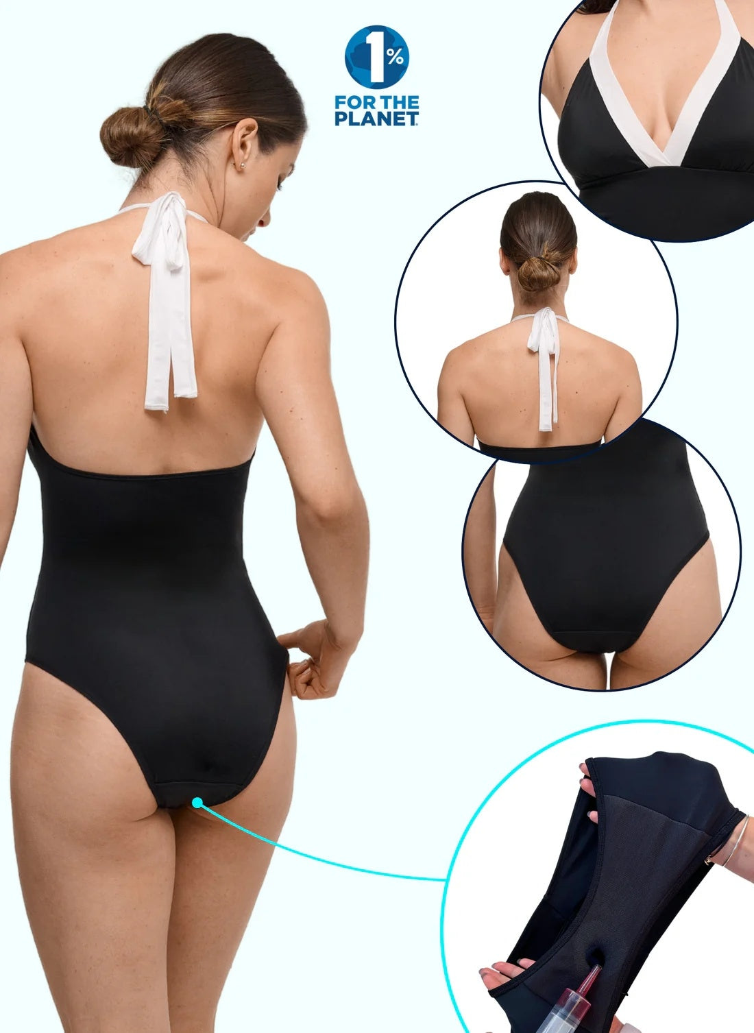 Sorio Menstruacinis maudymosi kostiumėlis ALBA