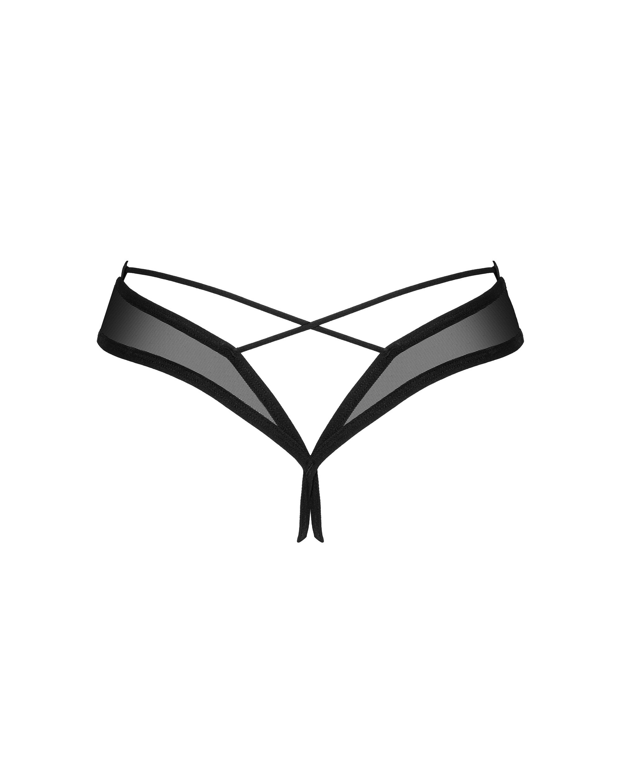 Obsessive Seksualios kelnaitės ROXELIA CROTCHLESS THONG