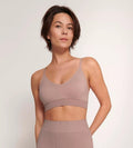 Sloggi Braletė su pakietinimu ir alavijo mikrokapsulėmis EVER INFUSED ALOE BRALETTE FOGGY MAUVE