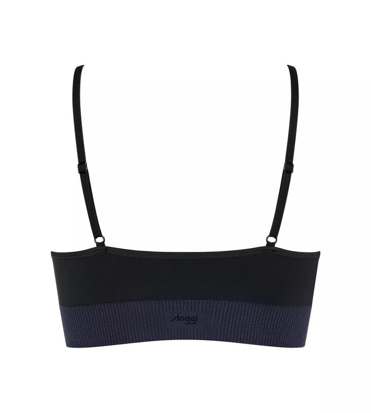 Sloggi Braletė su pakietinimu ir alavijo mikrokapsulėmis EVER INFUSED ALOE BRALETTE BLACK