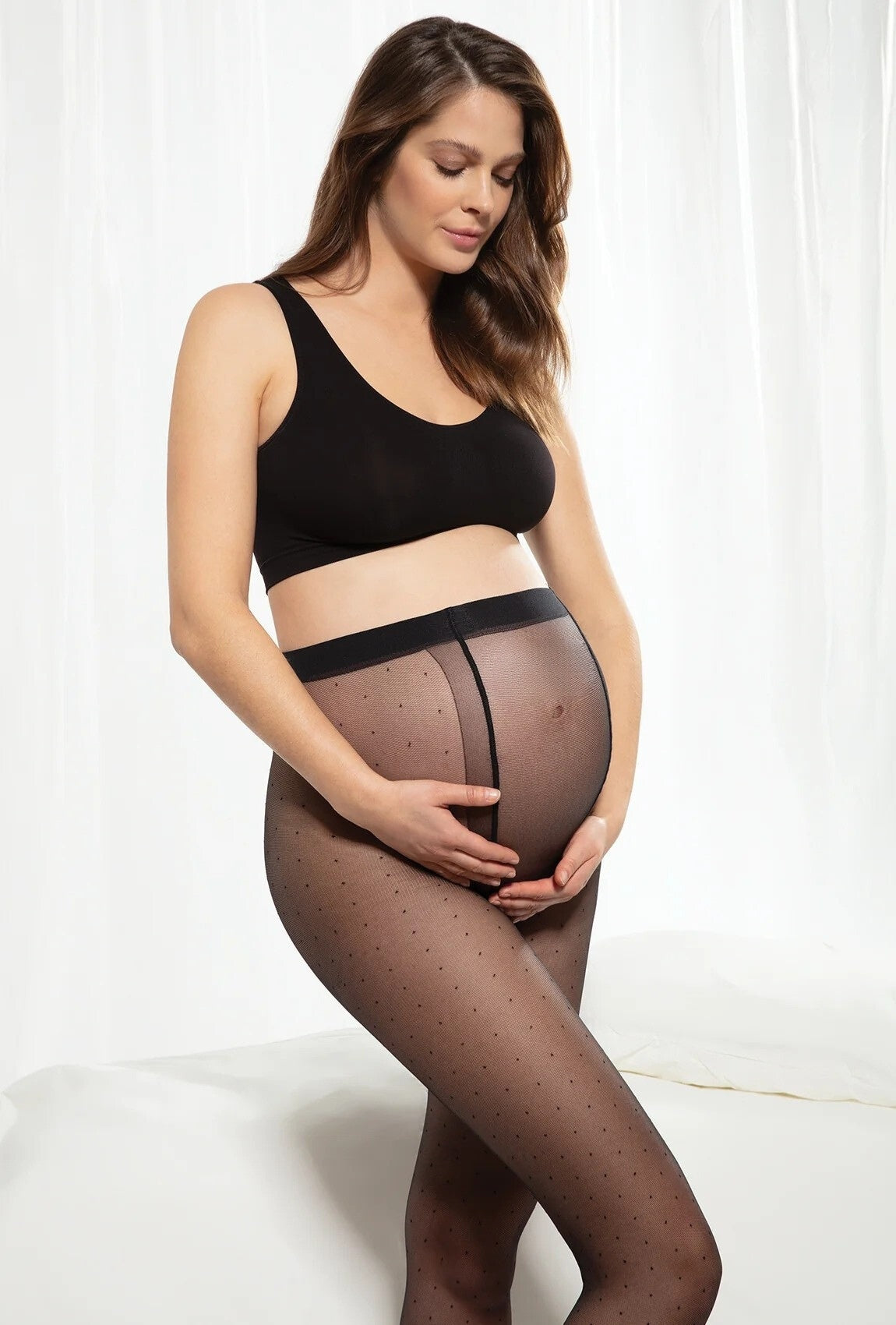 Gatta Pėdkelnės nėščiosioms BODY PROTECT NERO 20 den.