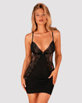 Obsessive Seksualus naktinukų ir stringų komplektas MADERRIS