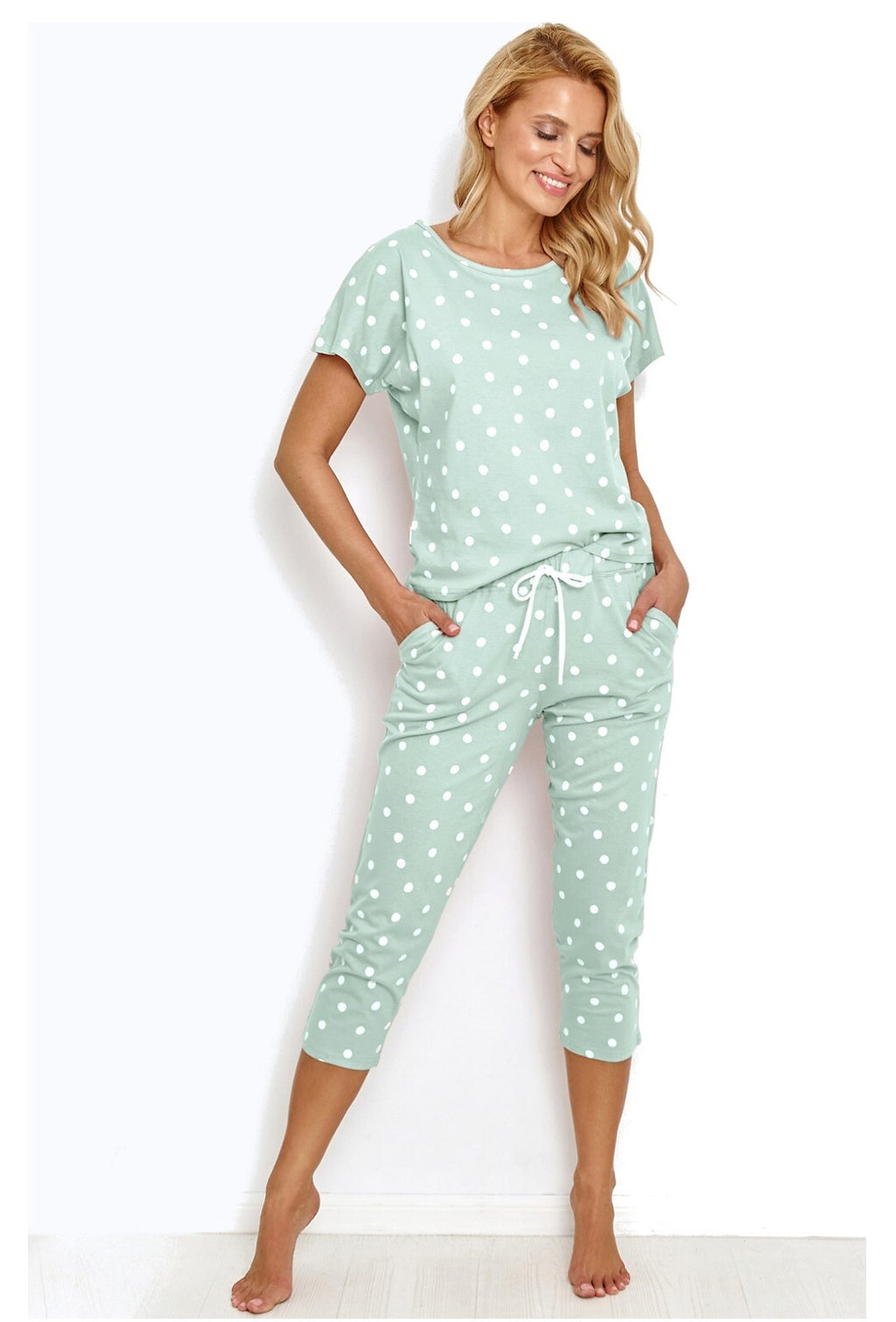 Taro Medvilnės pižama CHLOE MINT 2860
