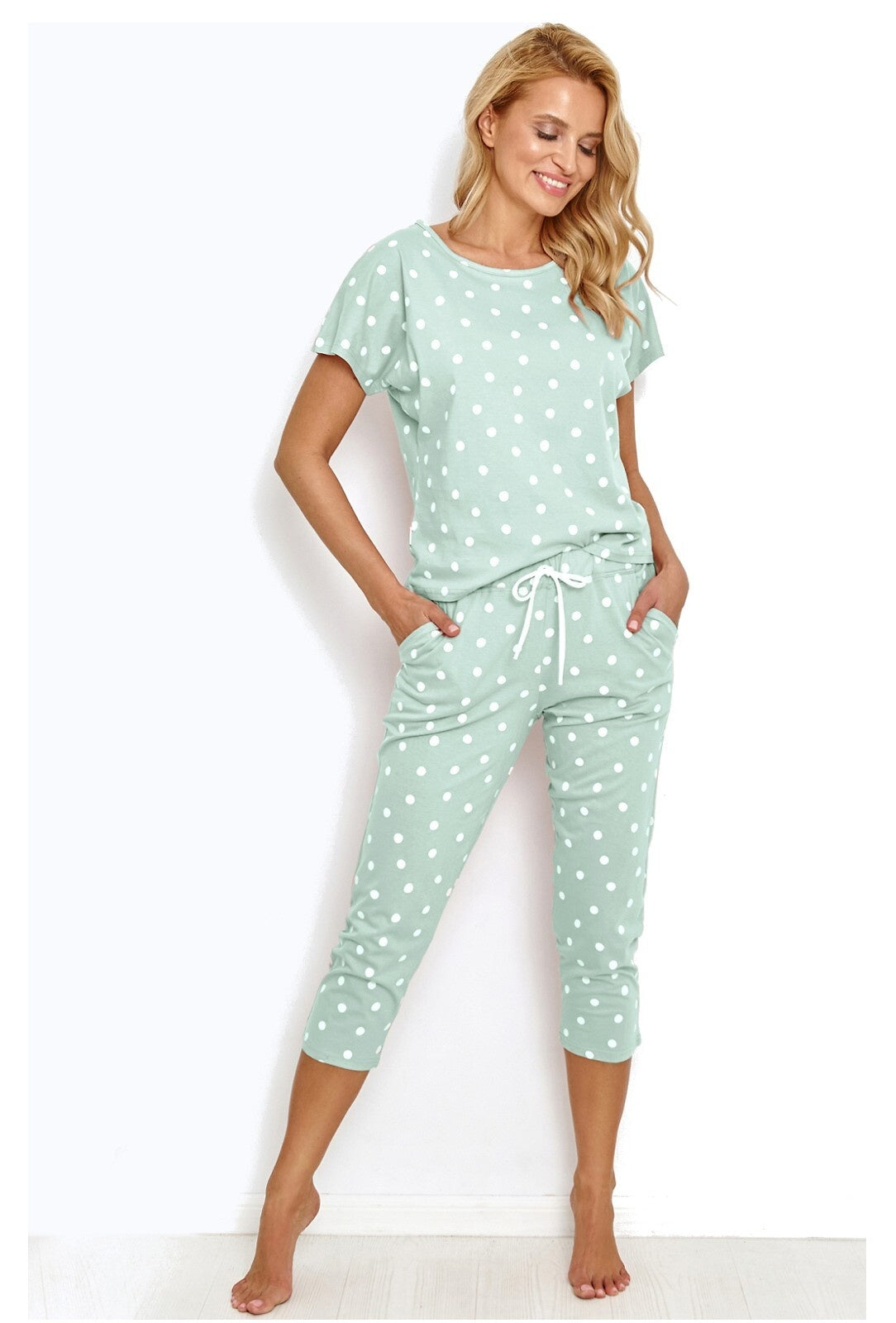 Taro Medvilnės pižama CHLOE MINT 2860