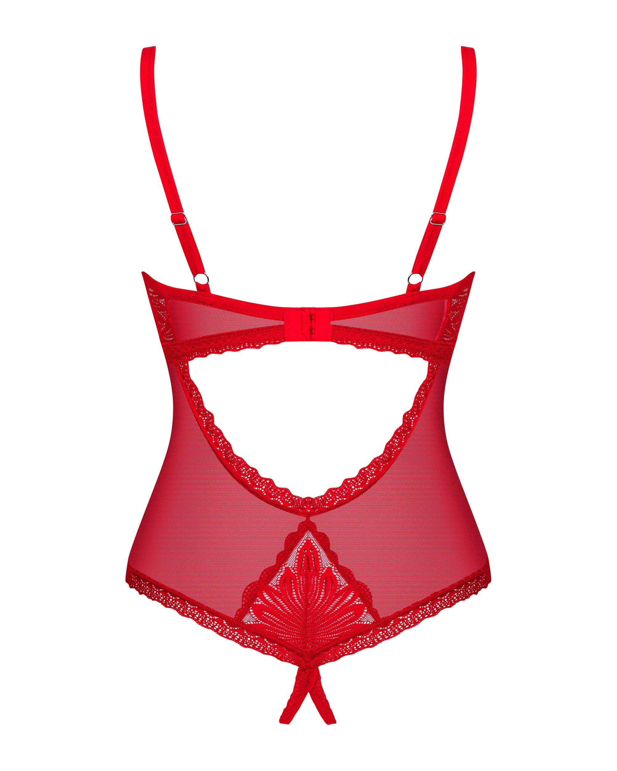 Obsessive Seksualus nėriniuotas bodis CHILISA TEDDY