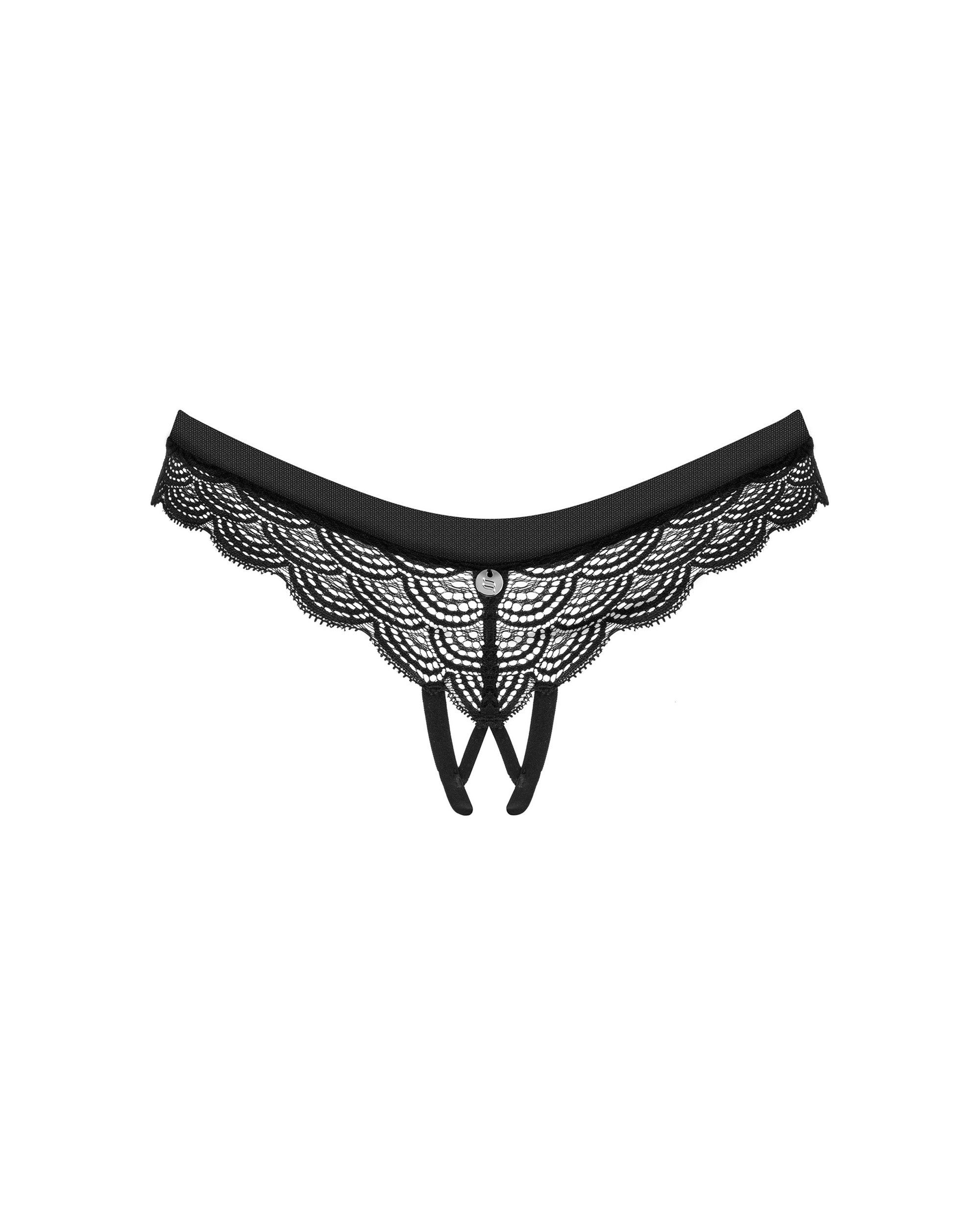 Obsessive Seksualios kelnaitės CHEMERIS CROTCHLESS PANTIES