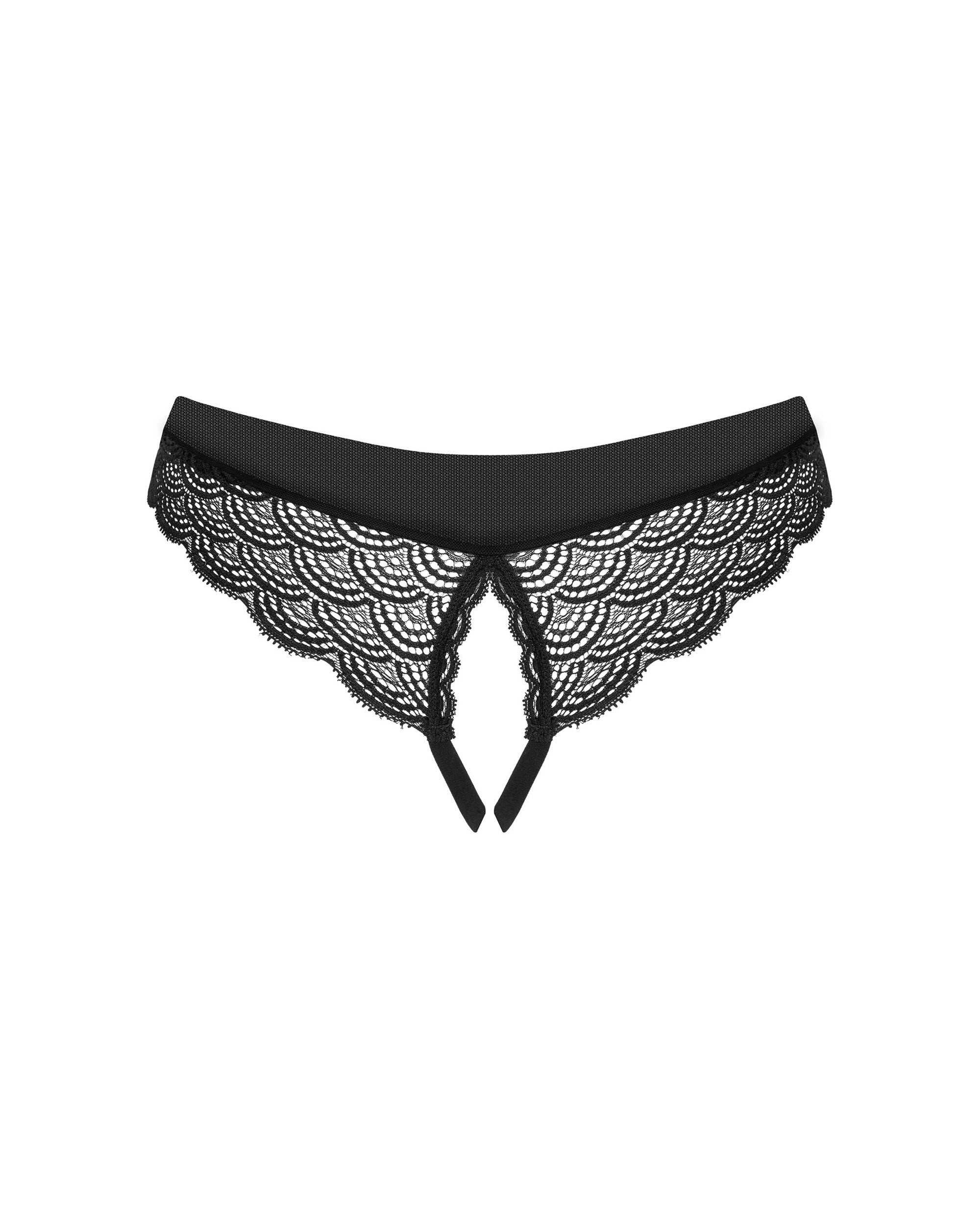 Obsessive Seksualios kelnaitės CHEMERIS CROTCHLESS PANTIES