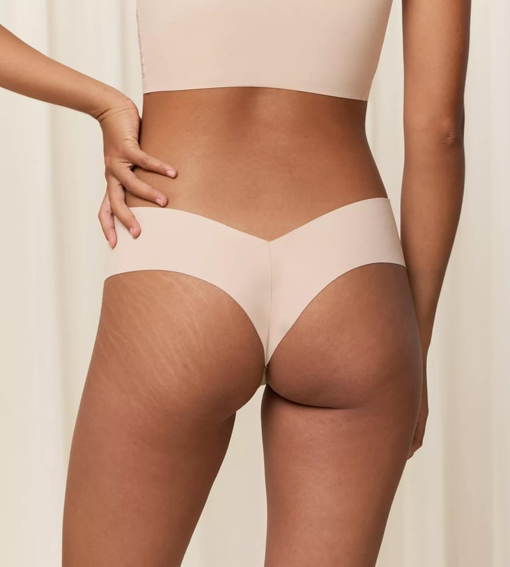 Triumph Besiūlės braziliškos kelnaitės FLEX SMART HIGHLEG BRAZILIAN EX SOFT PRALINE