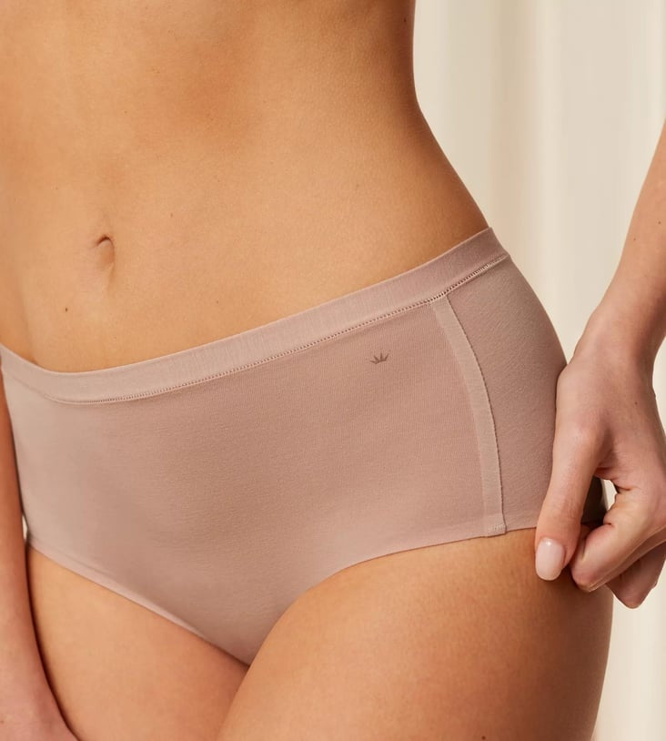 Triumph Klasikinių 2 vnt. modalo kelnaičių rinkinys SMART NATURAL MAXI EX 2P NEUTRAL BEIGE