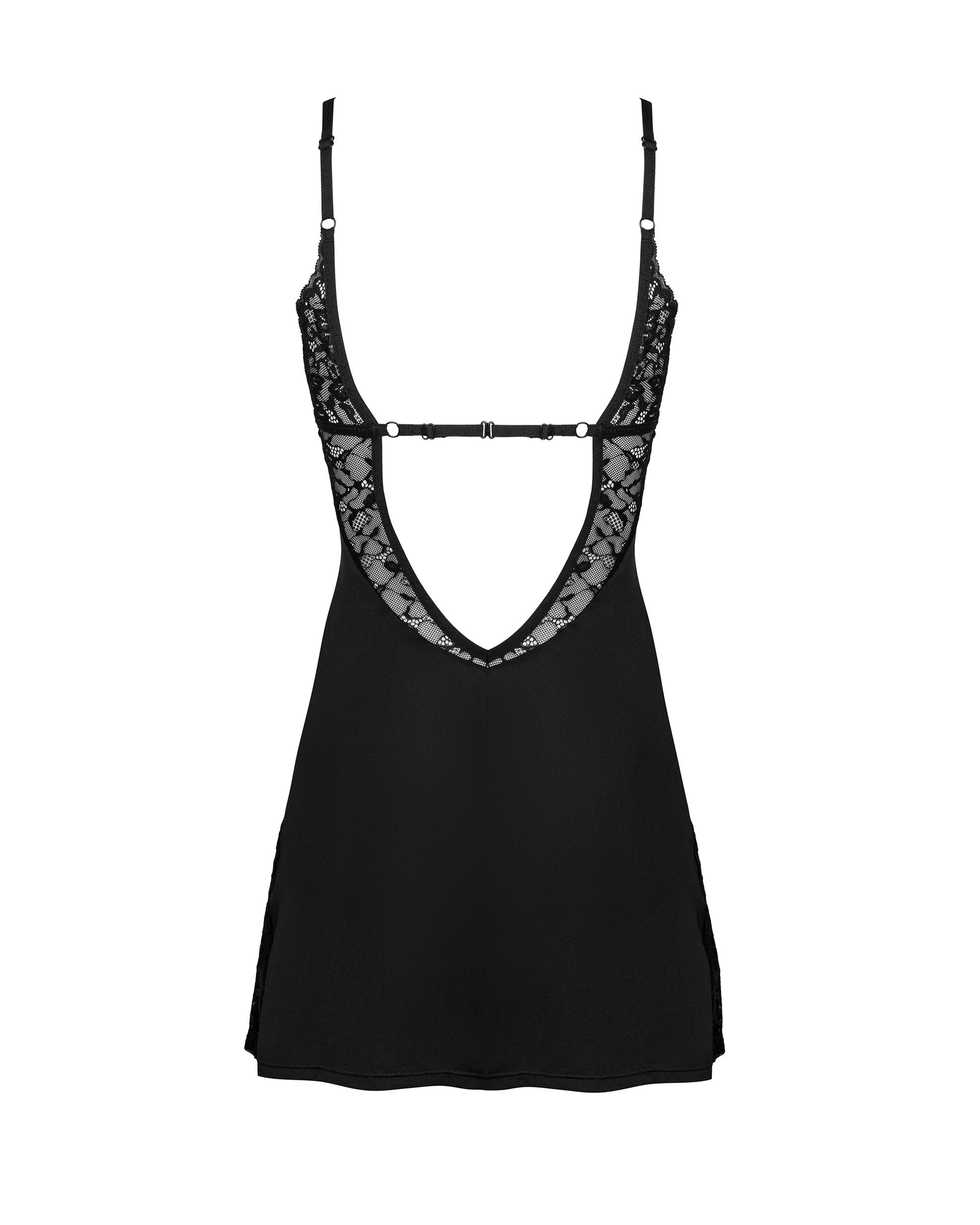 Obsessive Seksualūs nėriniuoti naktinukai BELLASTIA CHEMISE