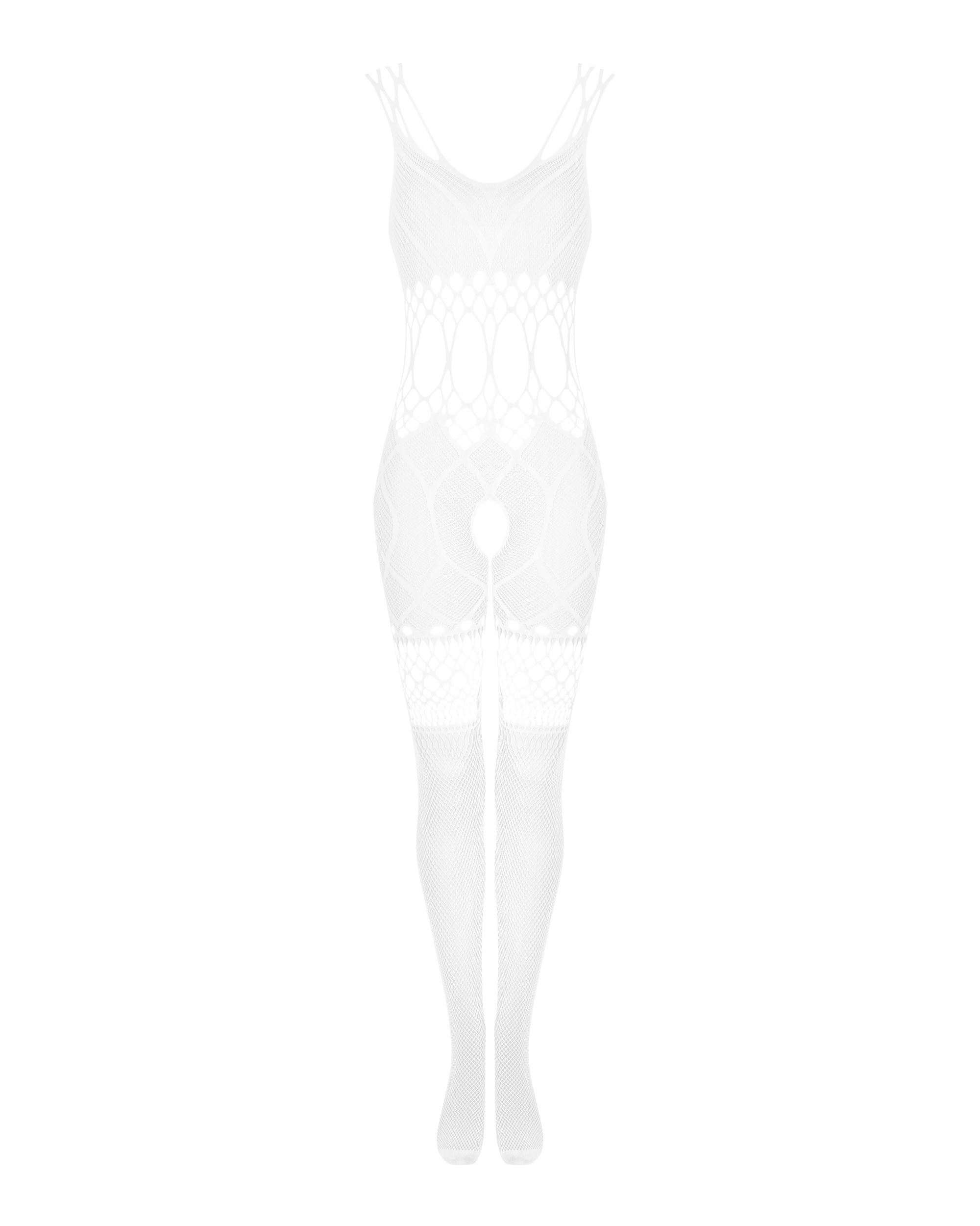 Obsessive Balta viso kūno kojinė G330
