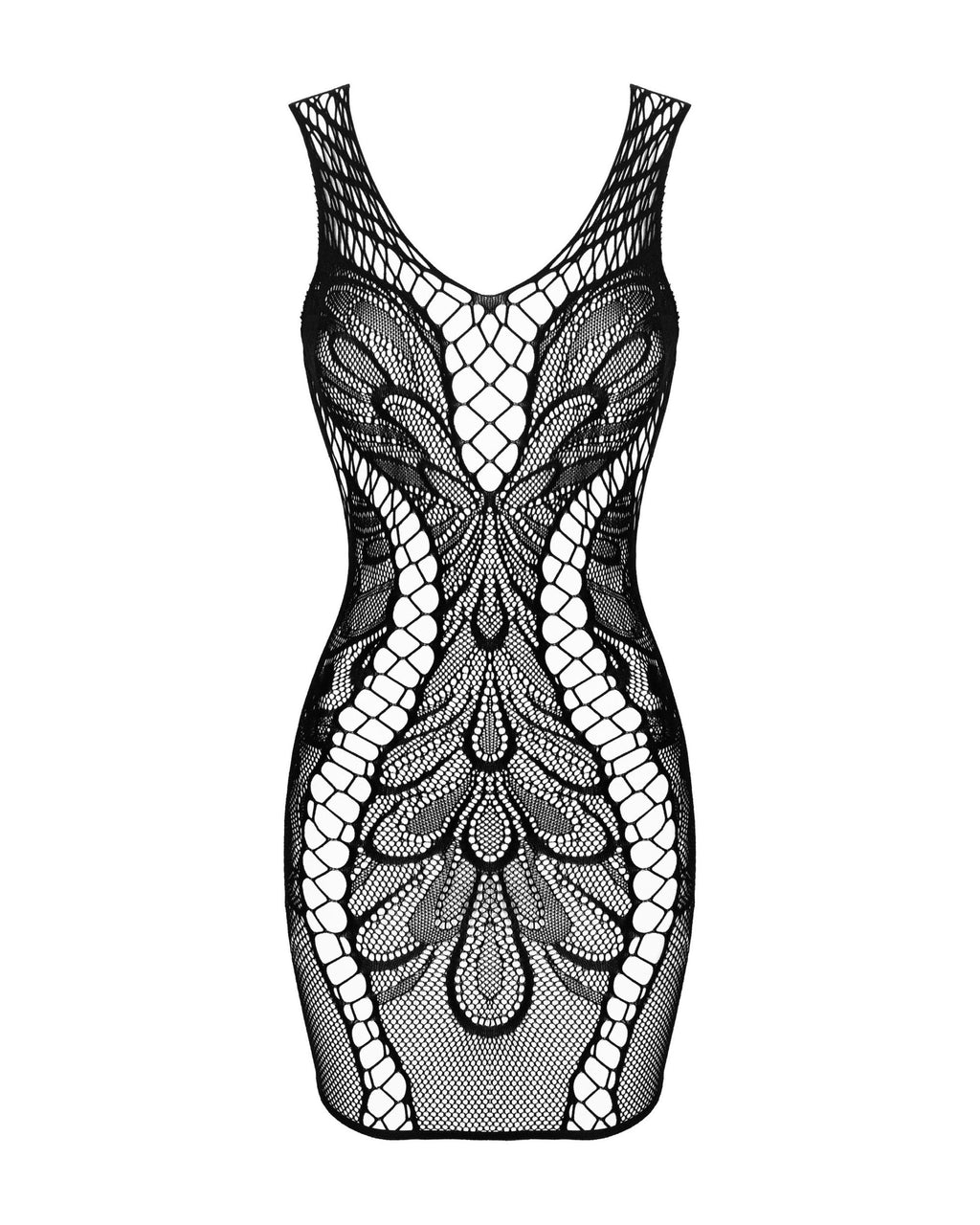 Obsessive Seksuali suknelė D608, juoda
