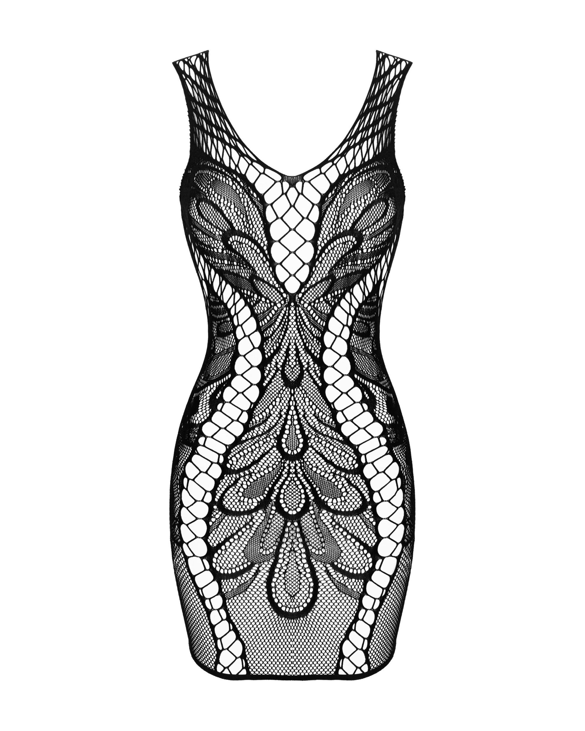 Obsessive Seksuali suknelė D608, juoda