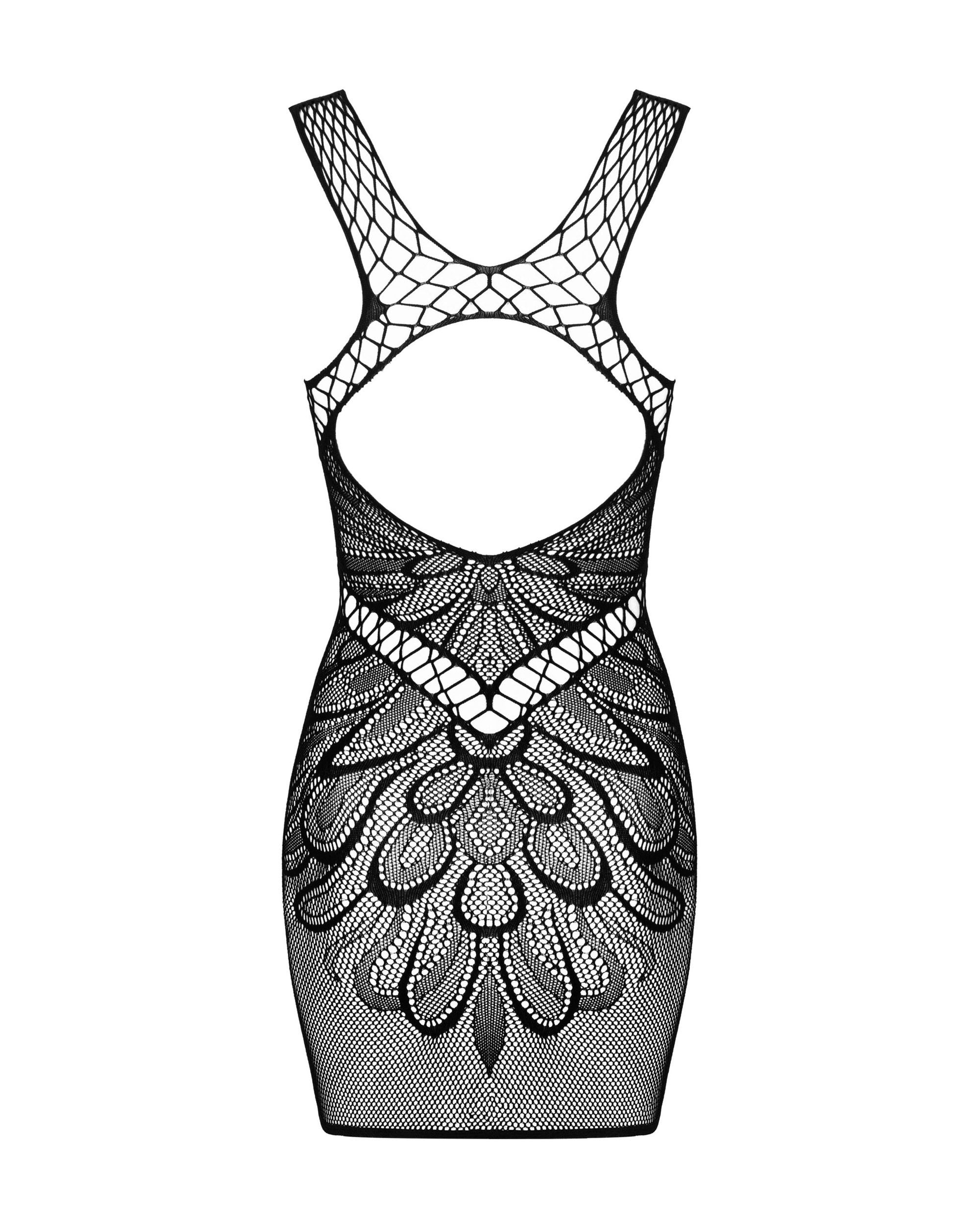 Obsessive Seksuali suknelė D608, juoda
