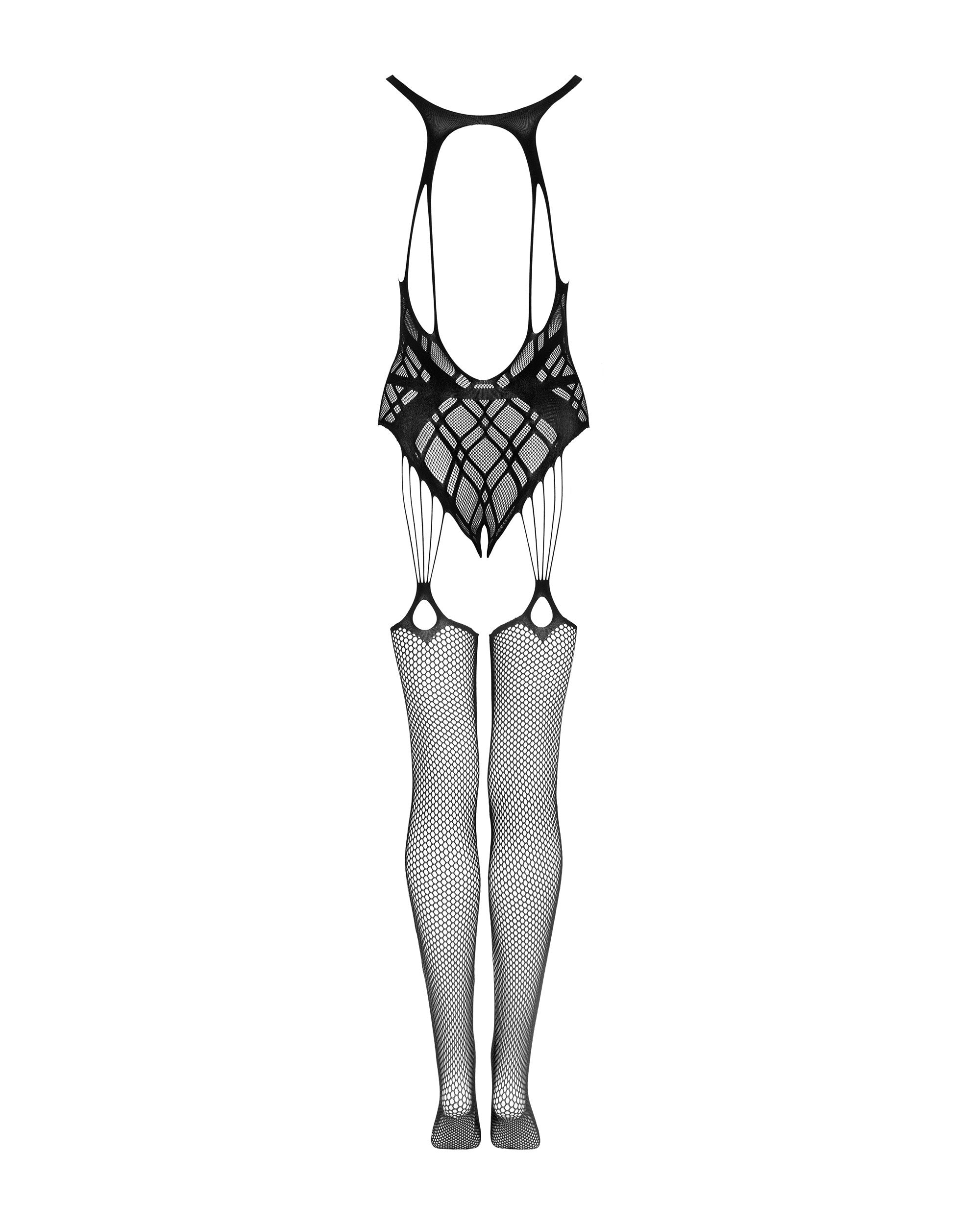 Obsessive Viso kūno kojinė G324, juoda