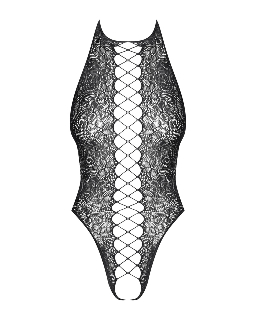 Obsessive Bodis - kūno kojinė B113, juodas