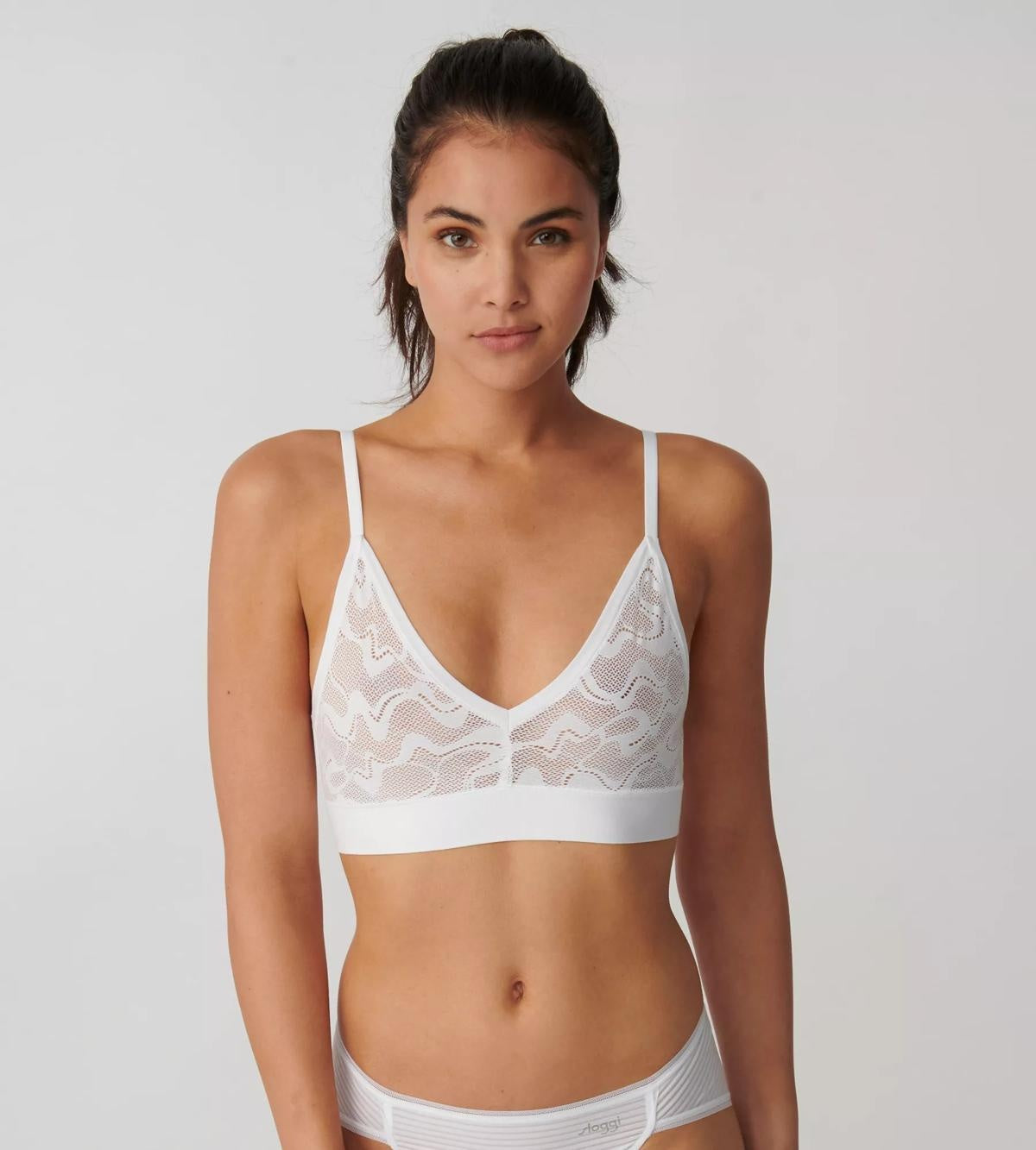 Sloggi Apatinių komplektas GO ALLROUND LACE, balta