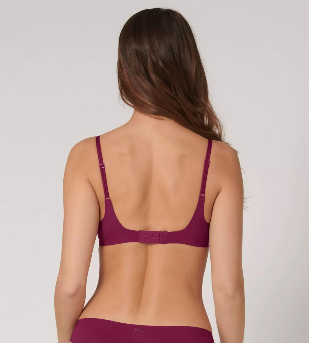 Sloggi Bevielė besiūlė liemenėlė BODY ADAPT SOFT, tamsi rožinė