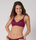 Sloggi Bevielė besiūlė liemenėlė BODY ADAPT SOFT, tamsi rožinė