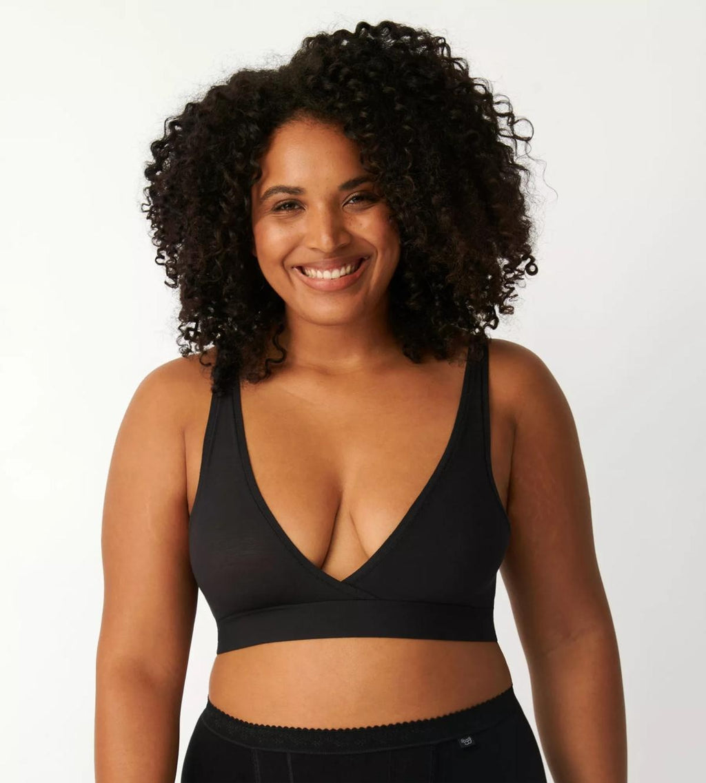 Sloggi Modalo braletė GO ALLROUND BRALETTE BLACK