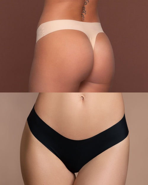ByeBra Besiūlės tanga kelnaitės SIMPLE, rinkinys