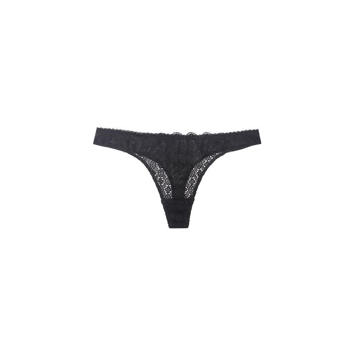 MrMiss Kelnaitės tanga LUCIA, juoda
